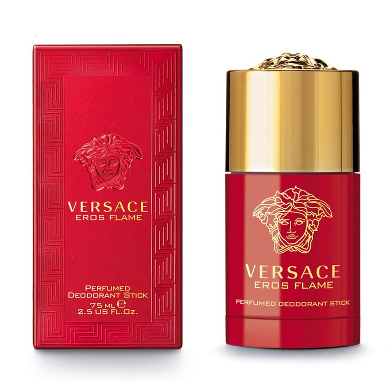 Versace Eros Flame for Men Perfumed Deodorant Stick, 2.5 Ounce