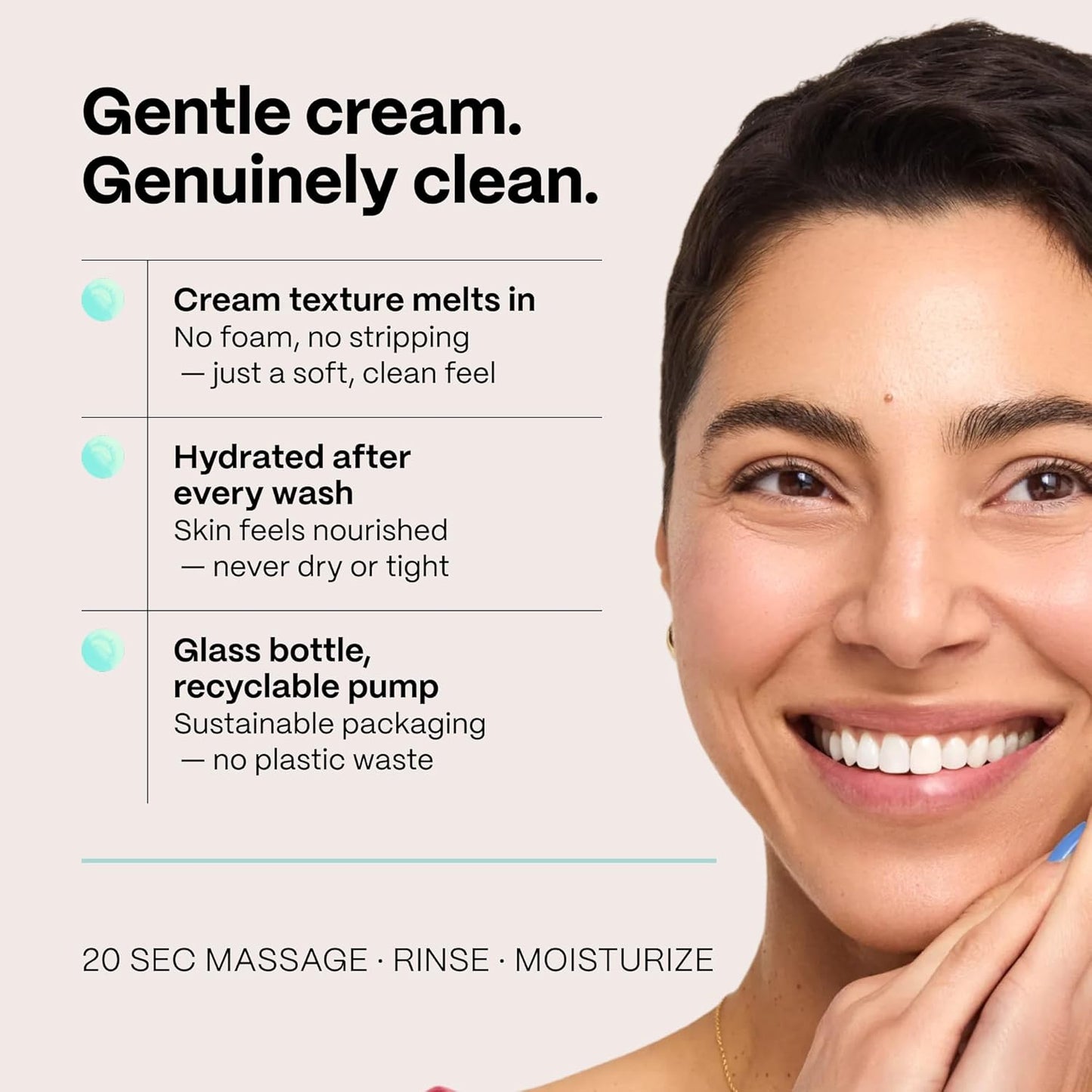 Mad Hippie Cream Cleanser 2-Pack | Gentle Hyaluronic Acid & Jojoba Oil Formula, 4 Oz Each