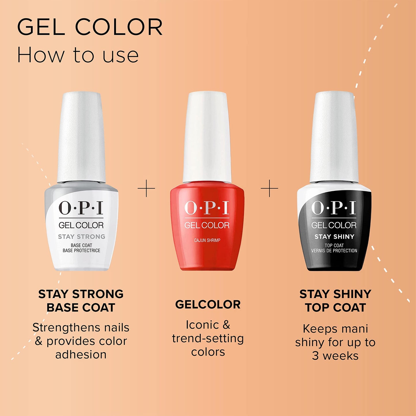 OPI GelColor, Don’t Bossa Nova Me Around, Nude Gel Nail Polish, 0.5 fl oz