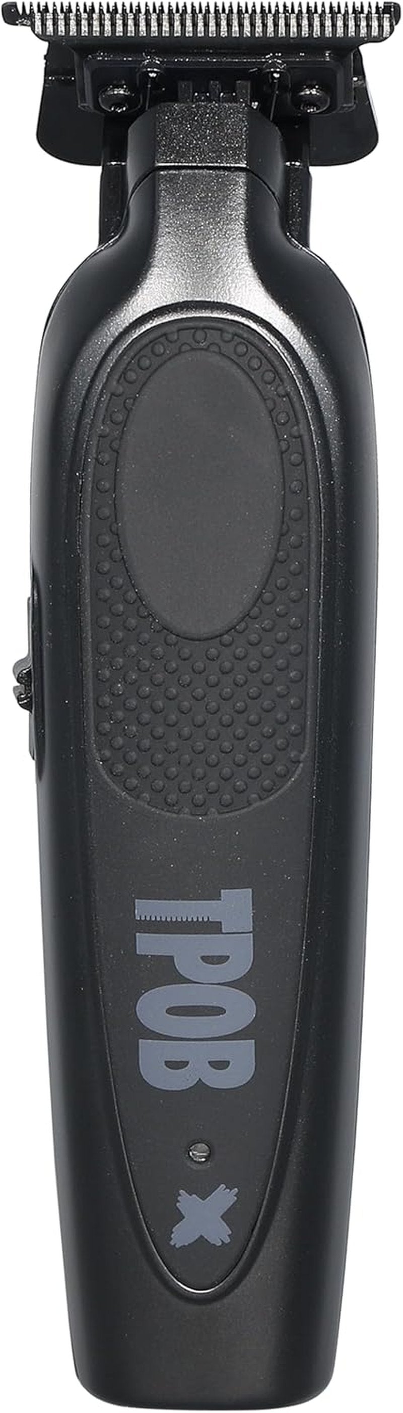 Professional Hair Trimmer - Cordless Brushless Clippers for Men | 7200RPM Black Rubber Grip