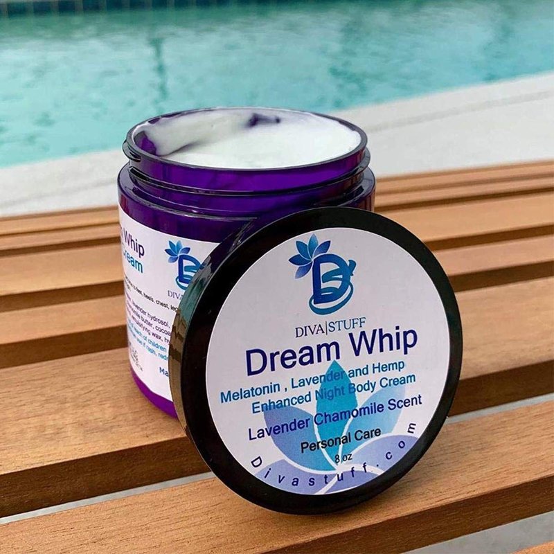 Diva Stuff Dream Whip Magnesium Body Cream (Dream Whip 2 Pack)