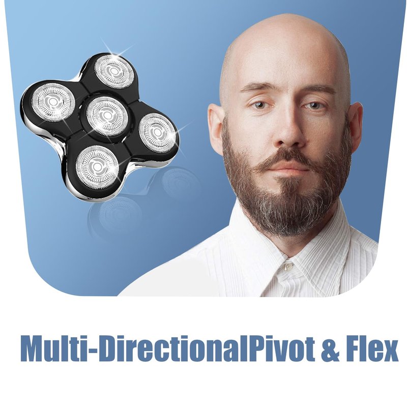 Balder Pro Shaver Replacement Heads - Compatible with Remington XR7000/XR1500/XR1501 | 3-Pack for Bald Men