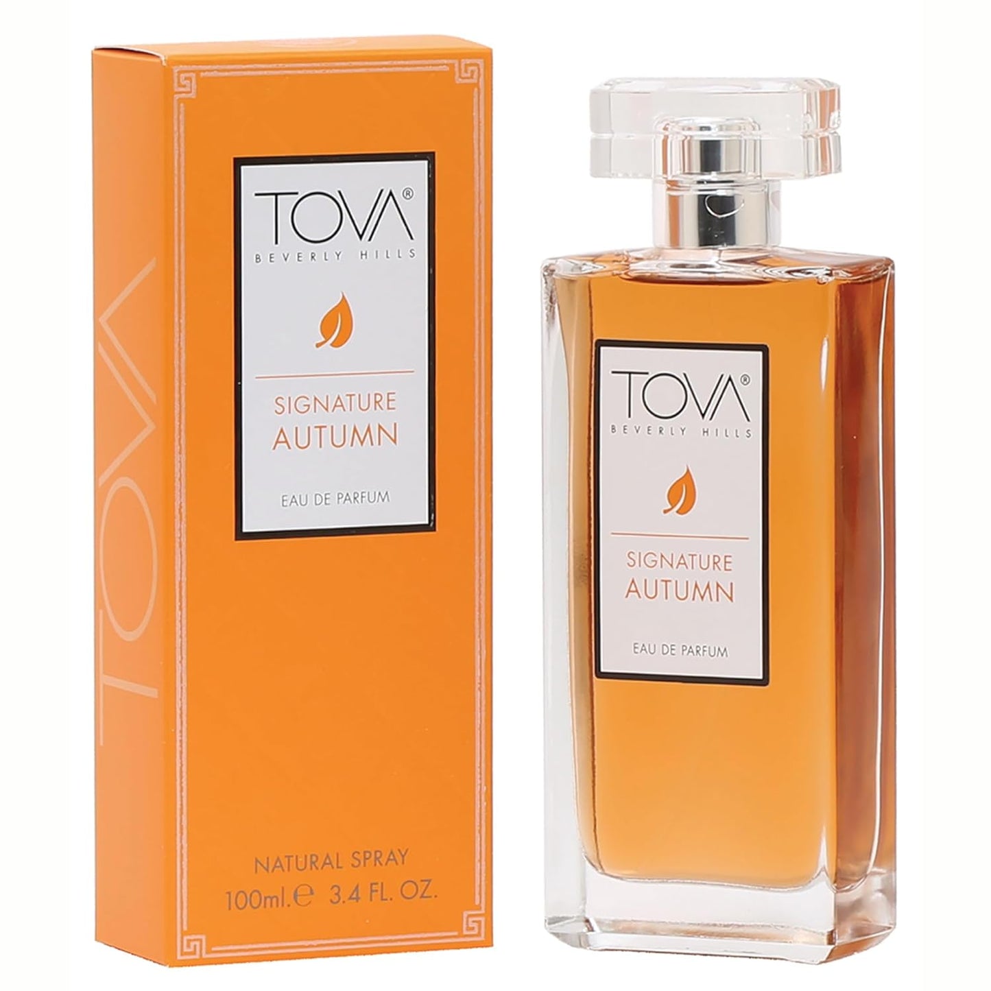Tova Signature Autumn Eau de Parfum - Floral Amber Perfume for Women | Peony, Iris & Vanilla Orchid - 3.4 fl oz