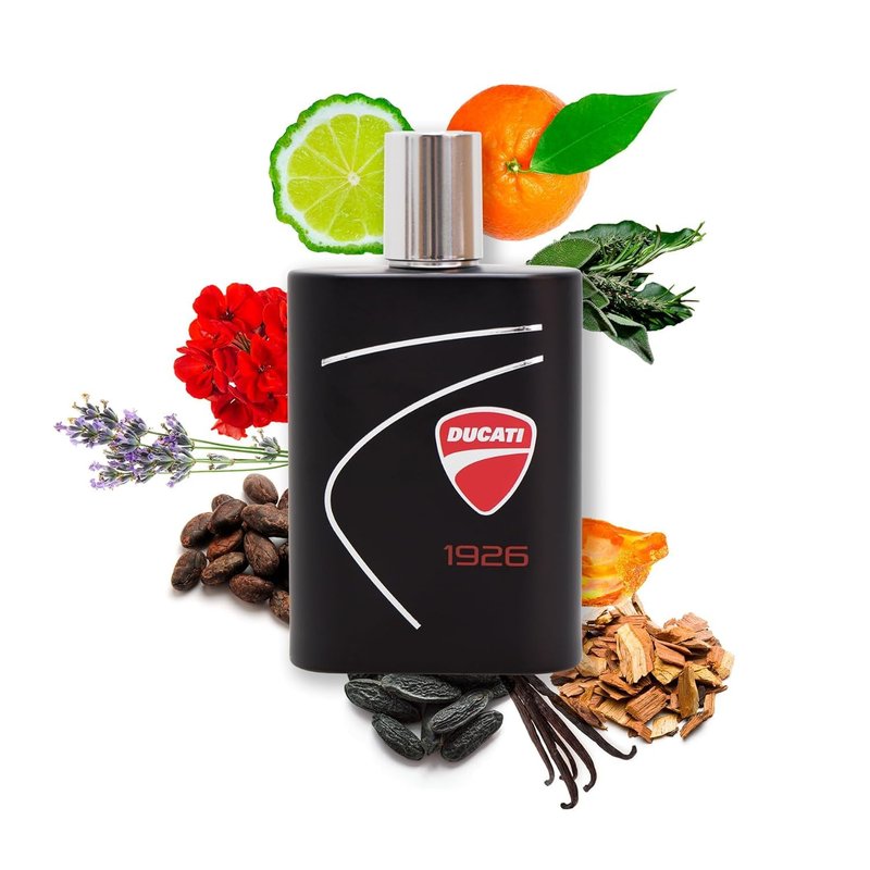 Ducati 1926 Fragrance for Men, Aromatic Fougere Perfume Infused with Tangerine and Bergamot, and blended with Lavender Notes - For Intense and Bold Men Looking to Exude Style - 1.7 oz EDT Spray