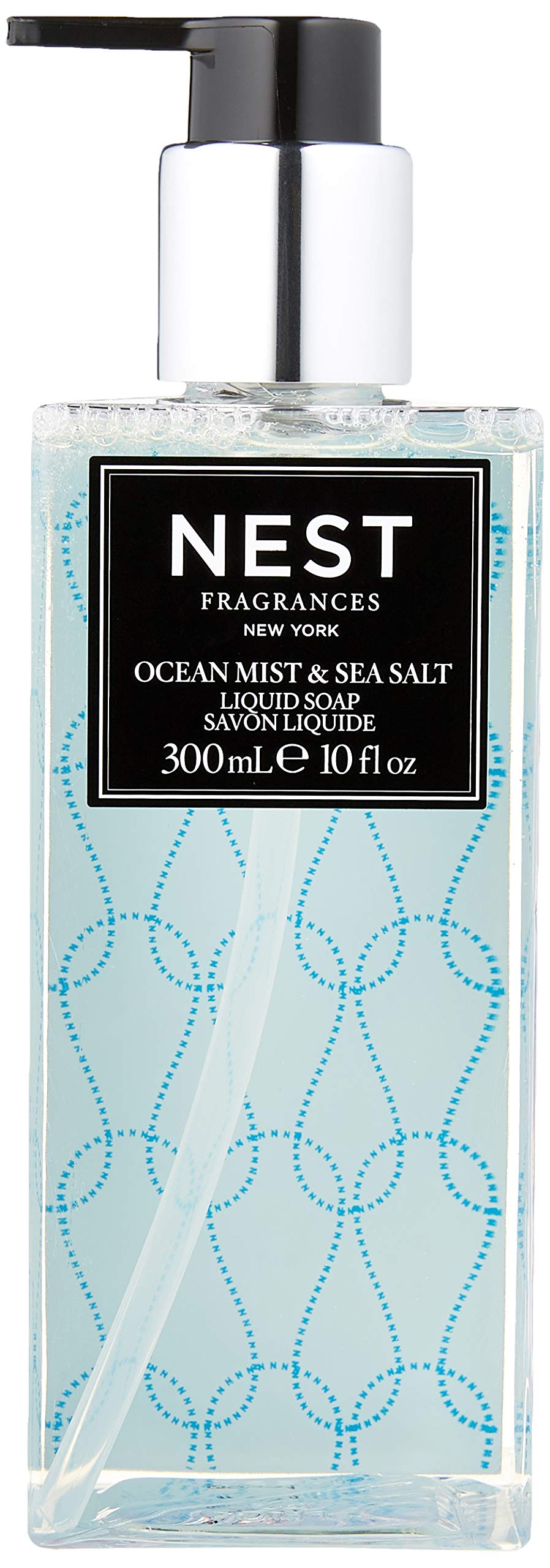 NEST Fragrances Scented Liquid Hand Soap- Ocean Mist & Sea Salt , 10 fl oz