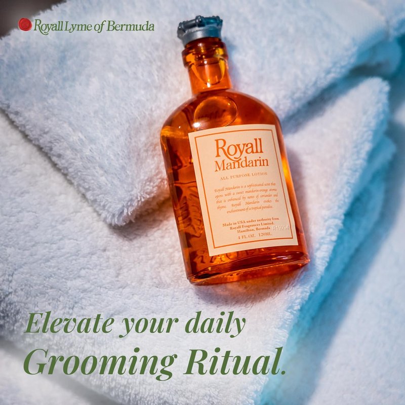 ROYALL FRAGRANCES Royall Mandarin Orange Aftershave Lotion Cologne Spray 4 Oz