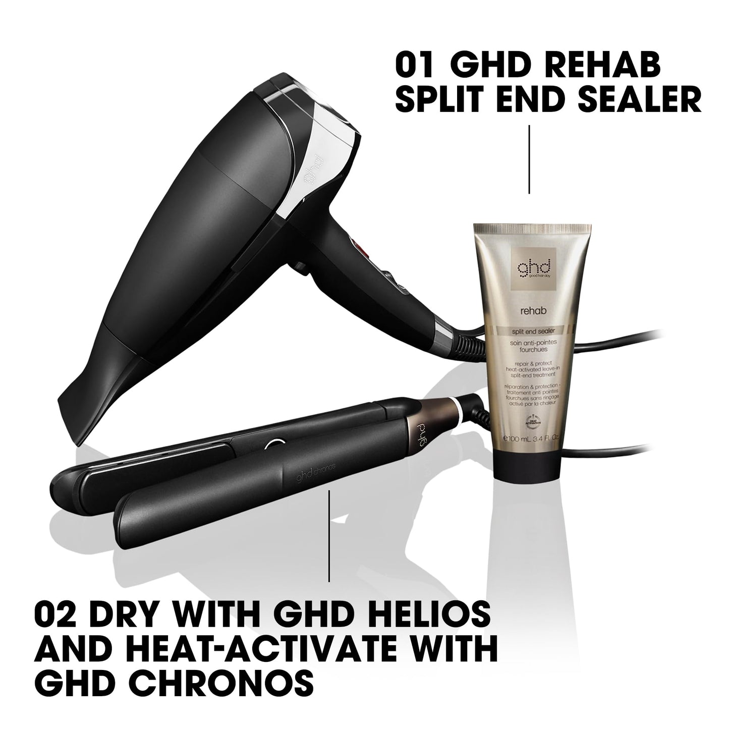 ghd Rehab Split End Sealer, 3.4 fl oz