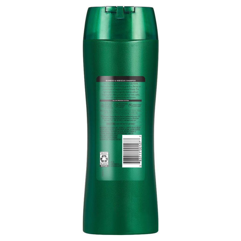 Suave Bamboo & Hibiscus Volumizing Shampoo, for Fine and Flat Hair, Salon Proven System for Boosting Hair Volume and Body, 12.6 oz