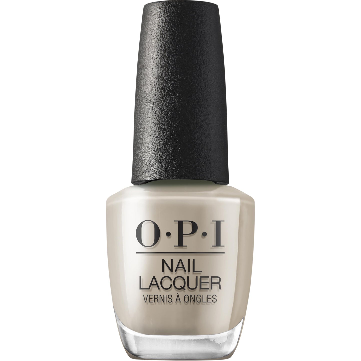 OPI Nail Lacquer Suzi’s Pager | Opaque Dark Neutral Gray Crème Chip Resistant Nail Polish | What's Your Mani-tude | Fall 2025