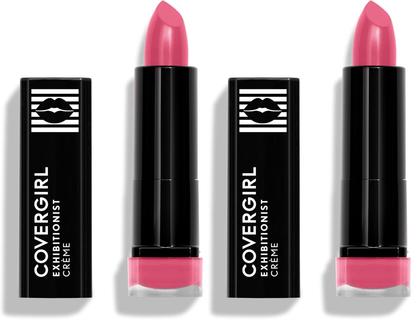 COVERGIRL Exhibitionist Cream Lipstick, Rose Paradise (Pack of 2)