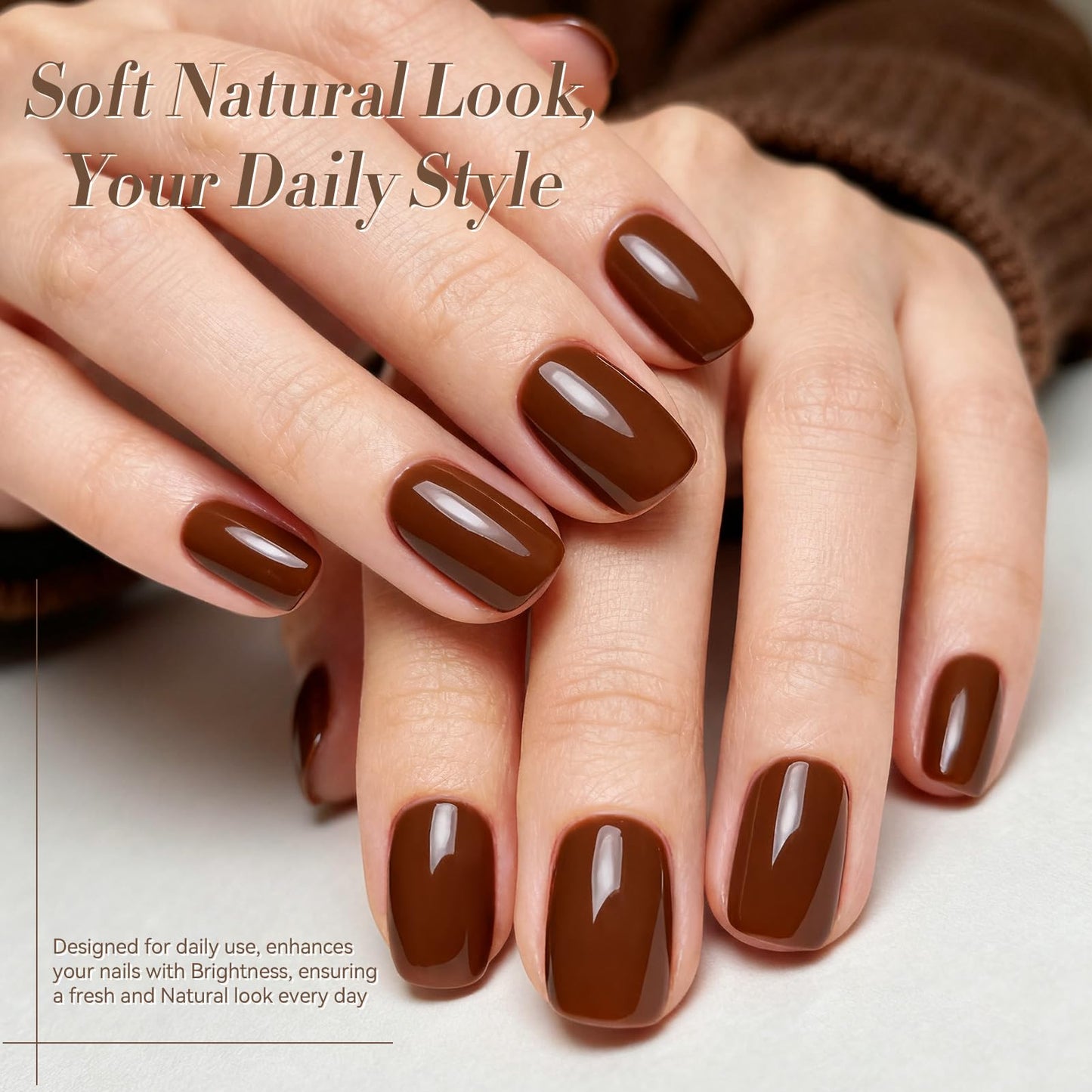 Born Pretty Fall Winter Gel Nail Polish Set Autumn Gel Polish Orange Pumpkin Cozy Campfire Brown Caramel Burgundy Wine Red Green Coffee Gel Nail Polish Fall Colors Collection 39PCS