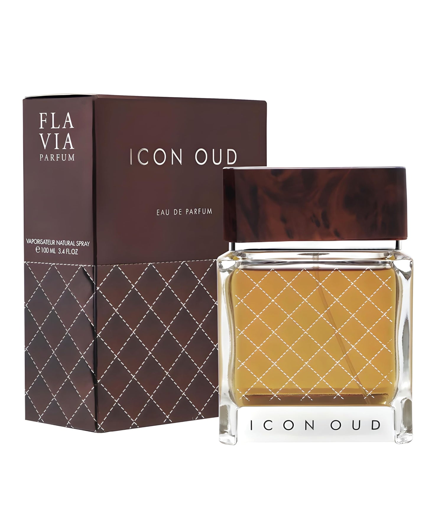 Icon Oud by Flavia for Men - 3.4 oz EDP Spray