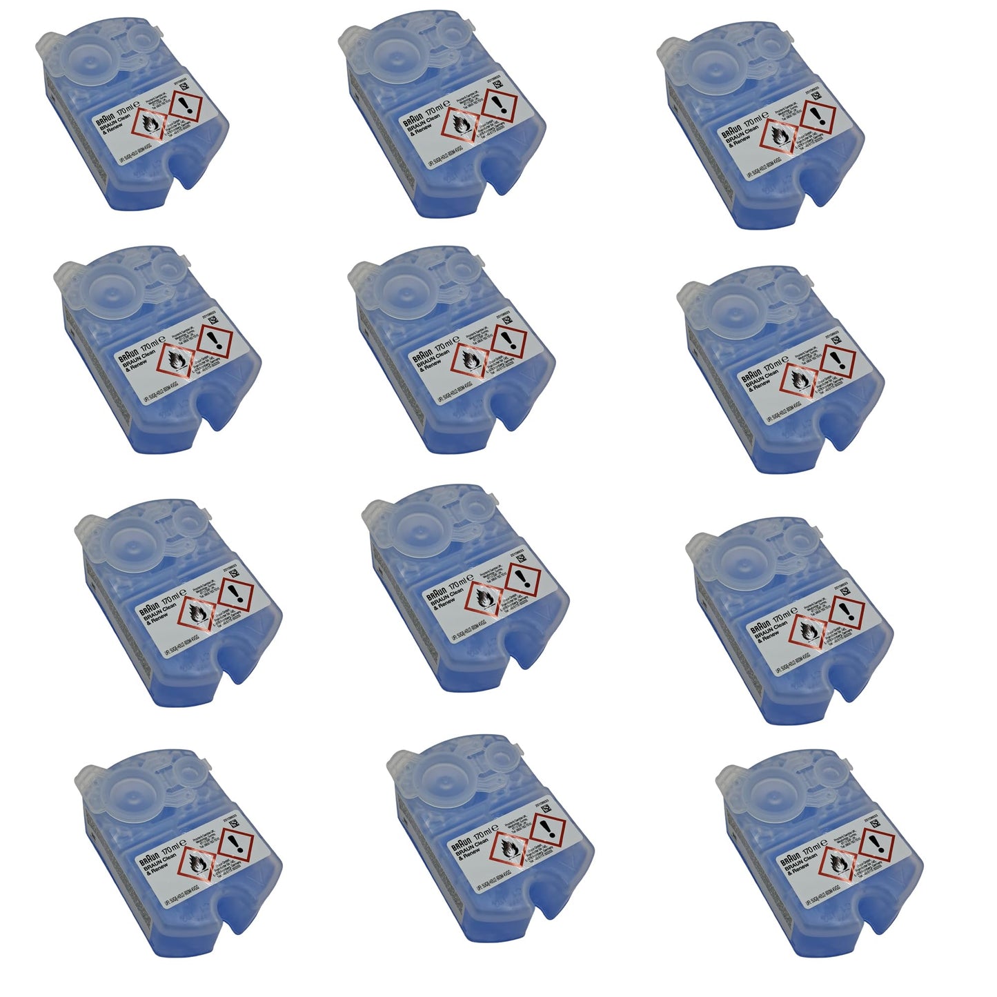 Braun CCR2 Clean and Renew Cleaner Refill Kit (12 Pack)