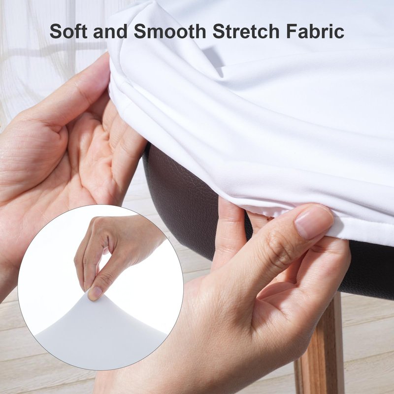 SHINARDO Massage Table Cover Set, Microfiber Material, Pocket-Style Blanket Protector, Fitted Sheet, Face Rest Cover (Khaki)