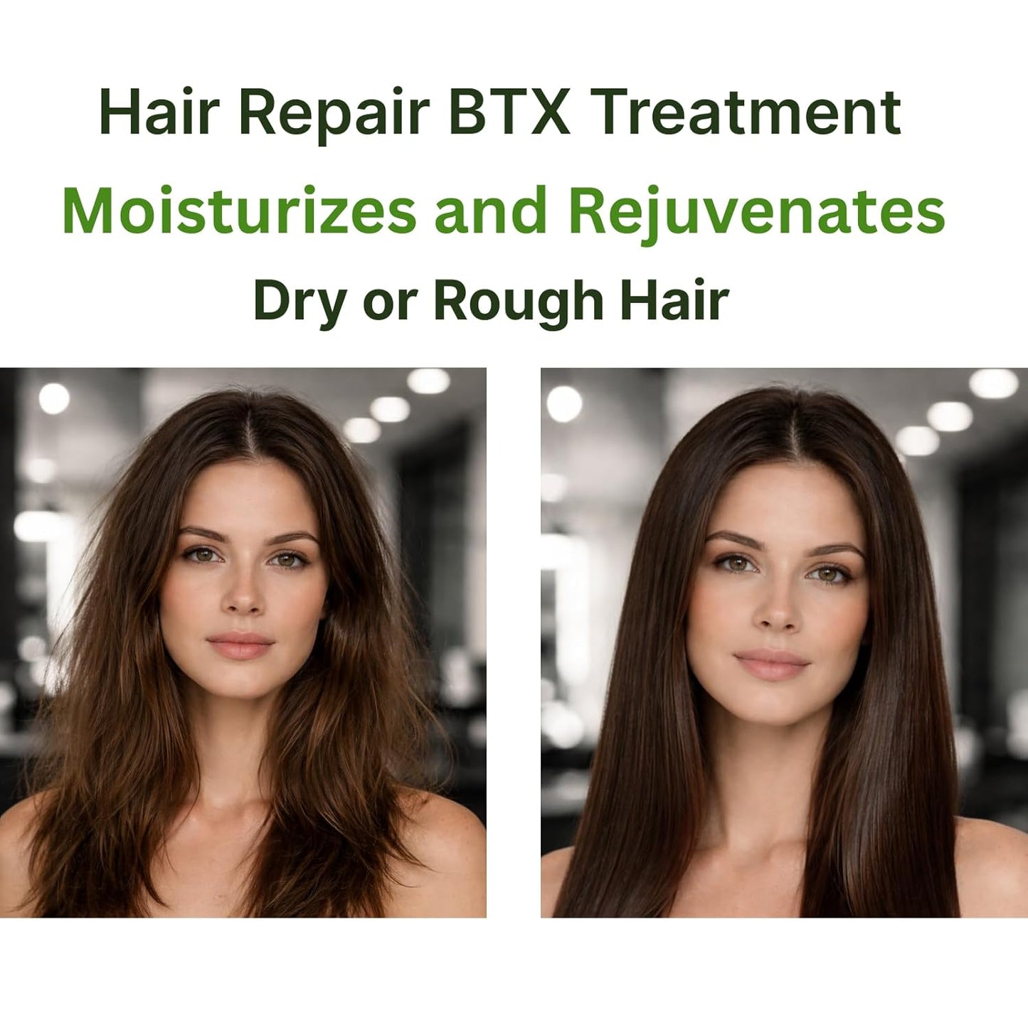 Kachita Spell BTX Hair Treatment - Deep Conditioning Keratin Mask for Dry, Frizzy Hair | 16 fl oz, Formaldehyde-Free