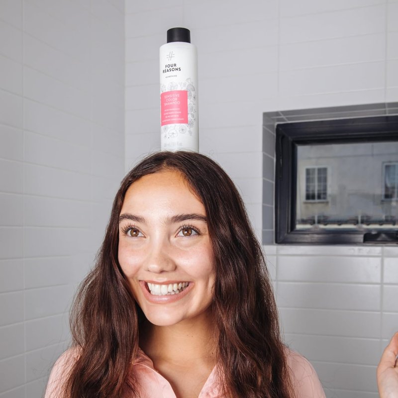 Sensitive Shampoo for Color Treated Hair - Fragrance Free & Hypoallergenic | Vegan, Paraben Free, 10.14 fl oz