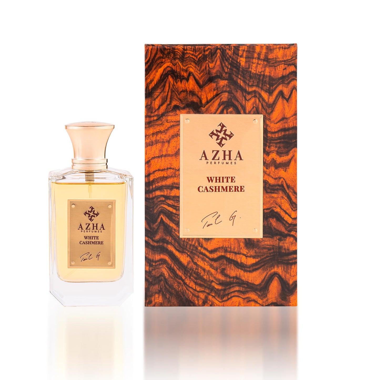 Azha Perfumes White Cashmere - Chypre notes of Mandarin and White Flower | Prestige Collection | 100ml | Unisex | Eau De Parfum