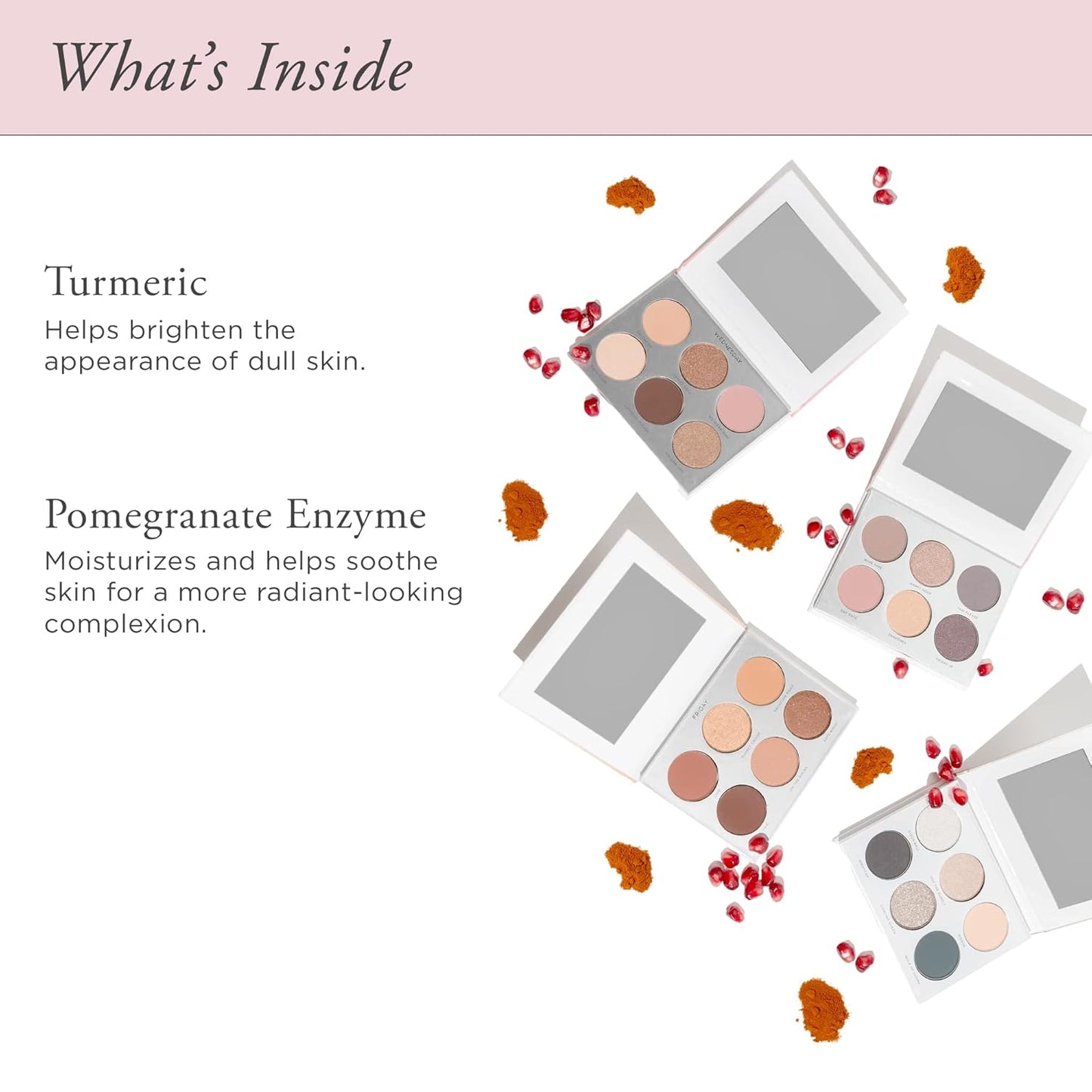 PÜR MINERALS On Point Eyeshadow Palette - Matte, Shimmer & Metallic Shades | Skincare-Infused Formula