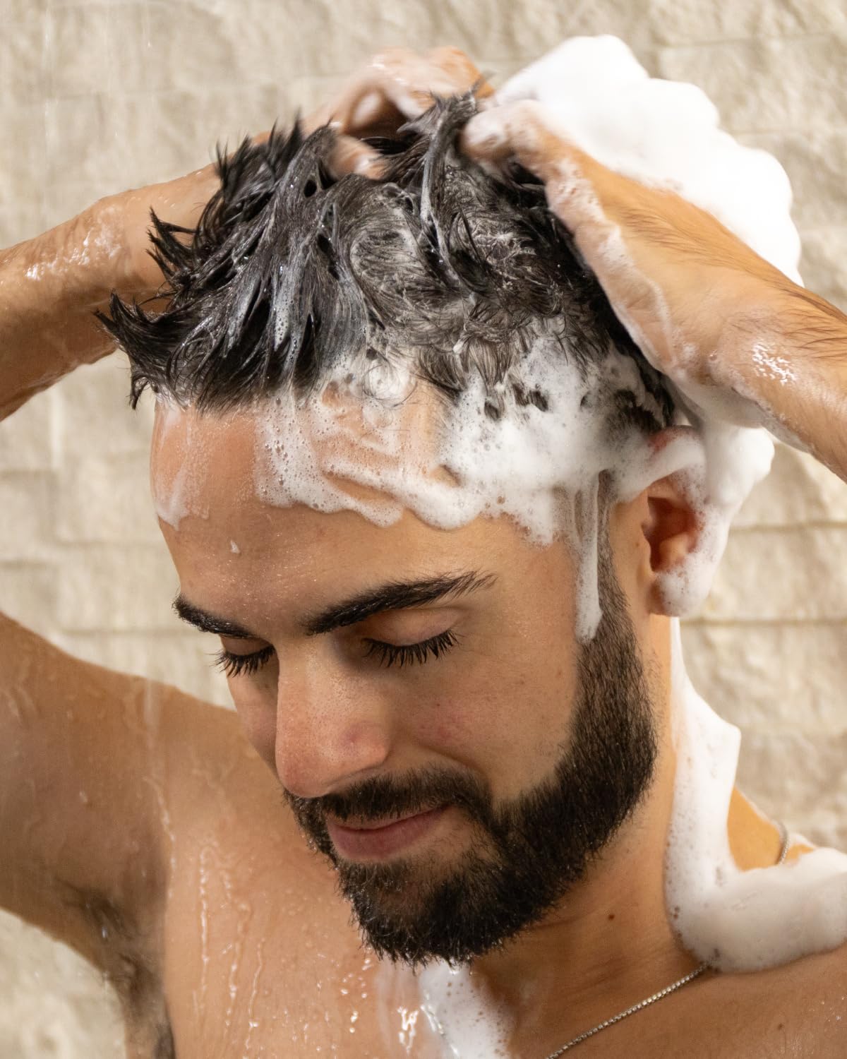 ZEUS Advanced Moisturizing Shampoo for Men with Vitamin E & Natural Fruit Extracts for Smooth, Healthy, Restoring Hair, Cleanse & Balance Scalp (Made in USA) 8 oz.