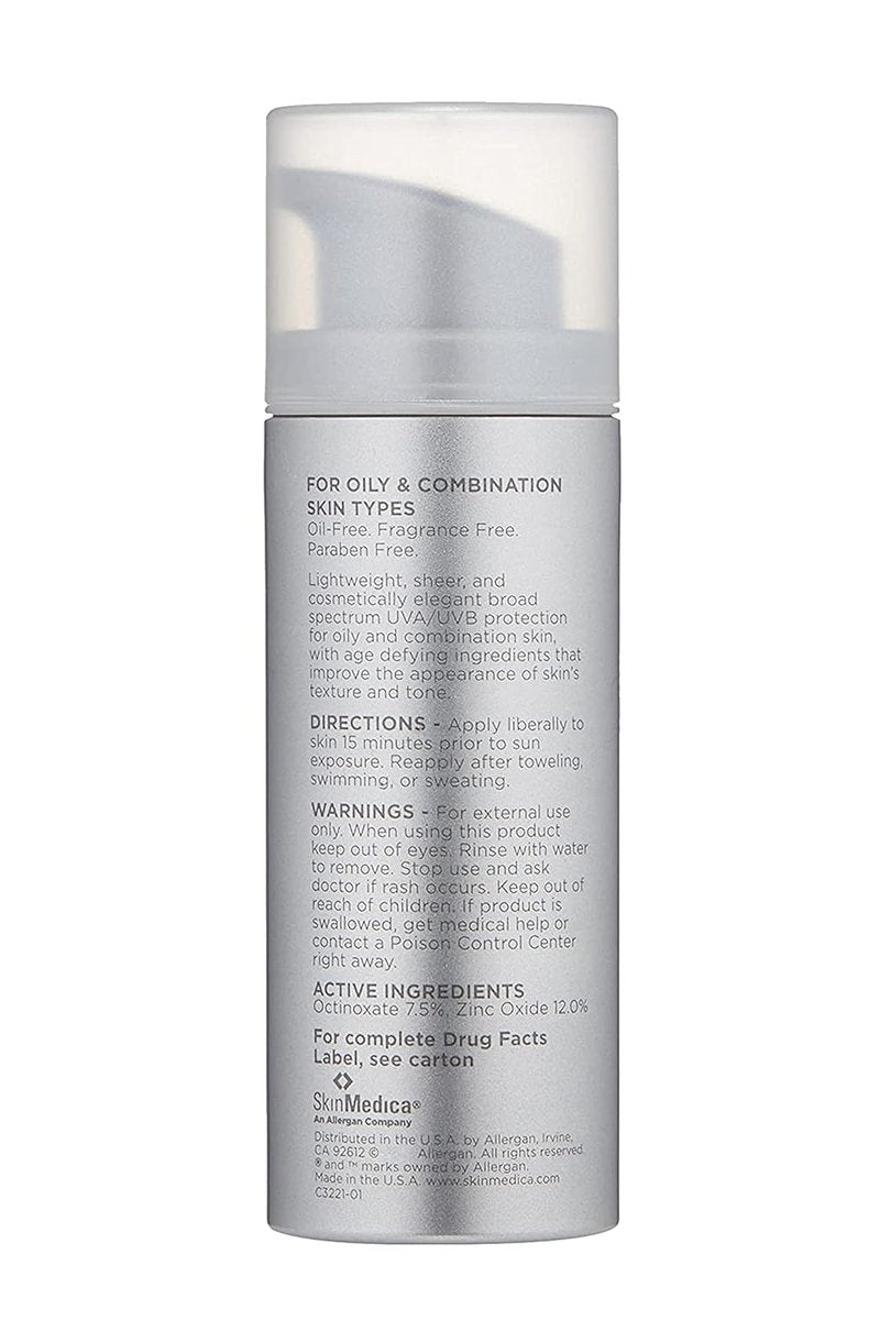 SkinMedica Essential Defense Everyday Clear SPF 47 Sunscreen - Lightweight Facial Sunscreen for Oily/Combination Skin | 1.85 Oz