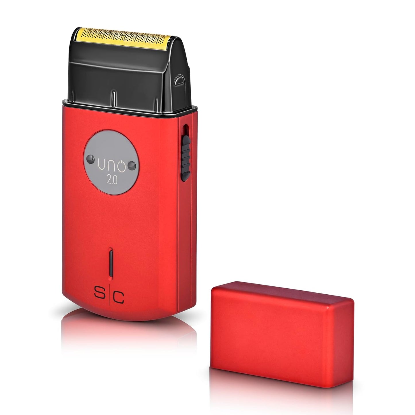 StyleCraft Uno Cordless Foil Shaver - Portable Mini Size with Gold Titanium Head & Turbocharged Motor