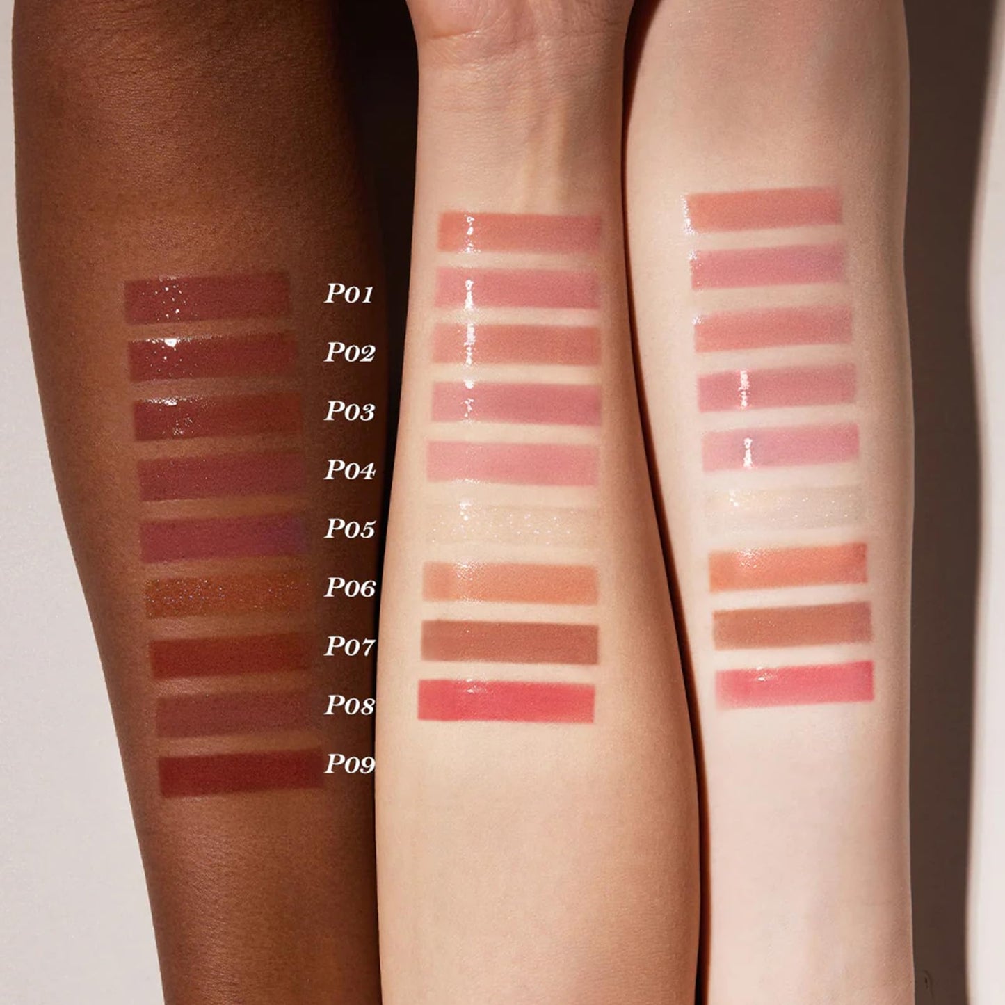 Flower Knows Shell's Jewel Nourishing Lip Glaze, Light Baby Pink