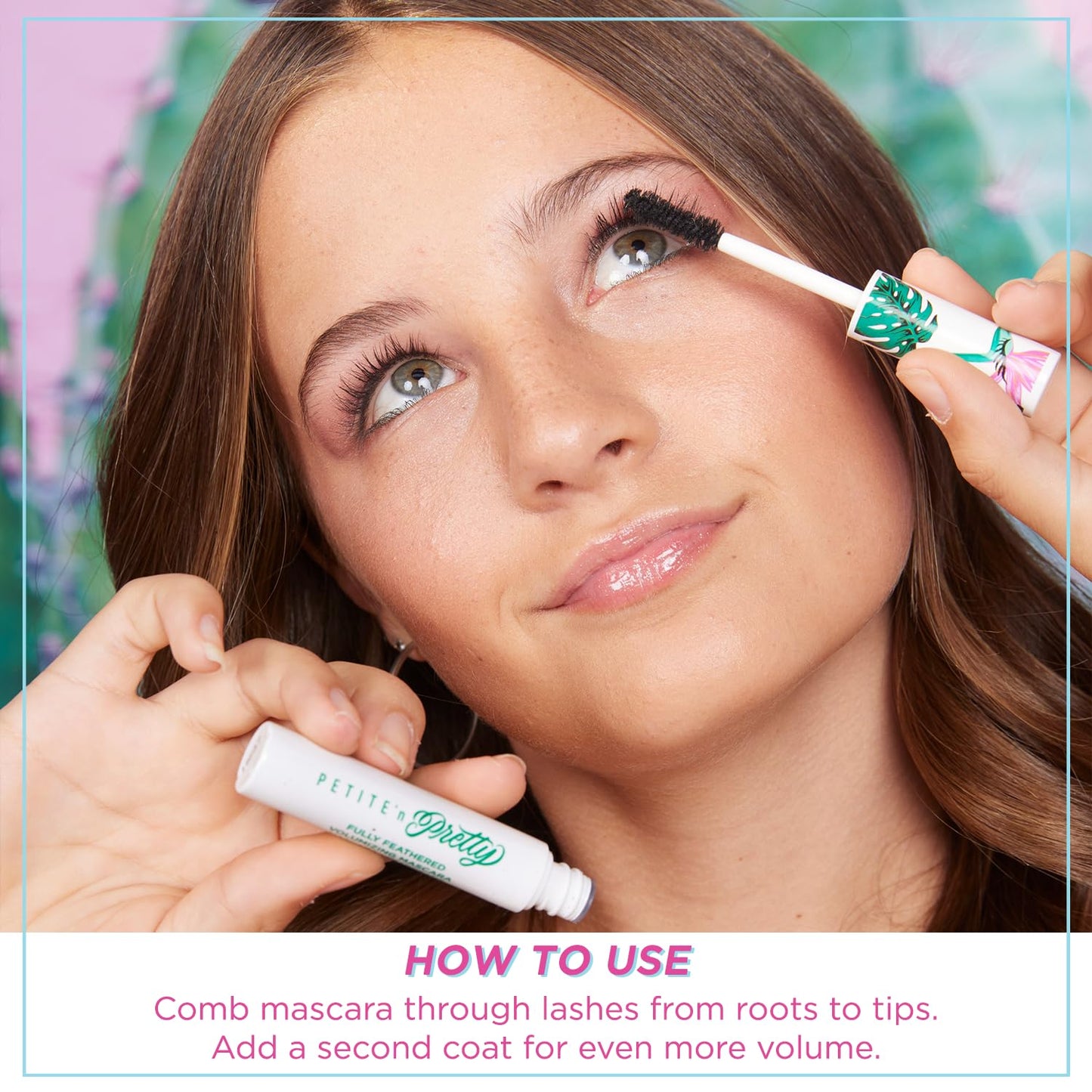 Volumizing Mascara for Kids - Non-Toxic Fully Feathered Formula for Instant Thickness | Perfect for Tweens and Teens