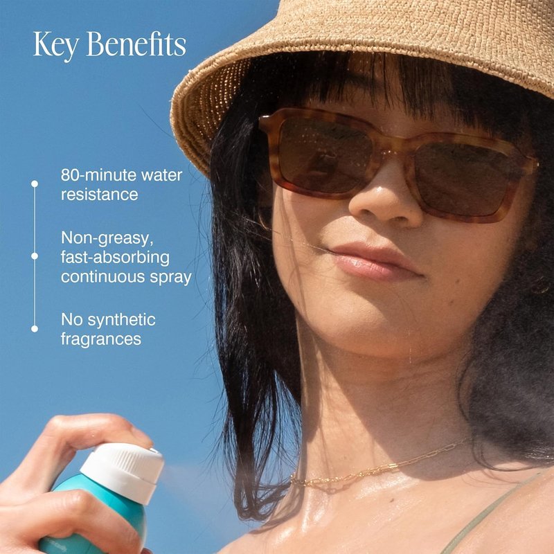 COOLA Organic Sunscreen Spray Kit - SPF 50 & 30, Vegan Skin Care | Travel Size 2 Fl Oz, 3 Pack