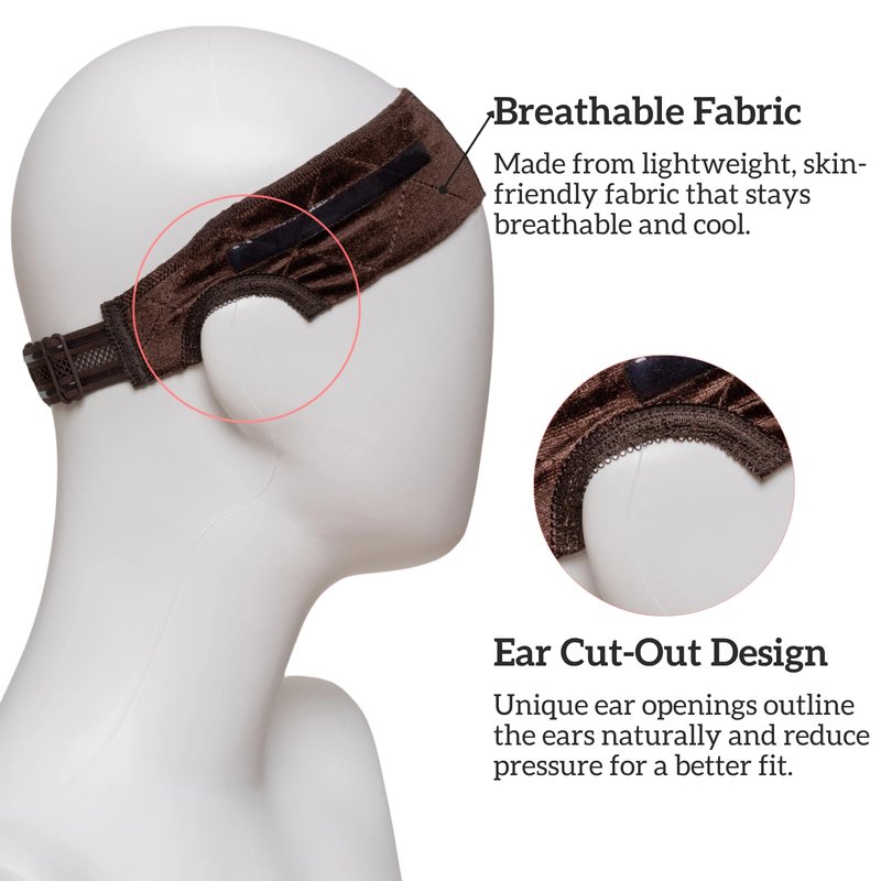 Cospack Wig Grip Band for Women: Non Slip Silicone Wig Grip Adjustable Secure Fi123456
