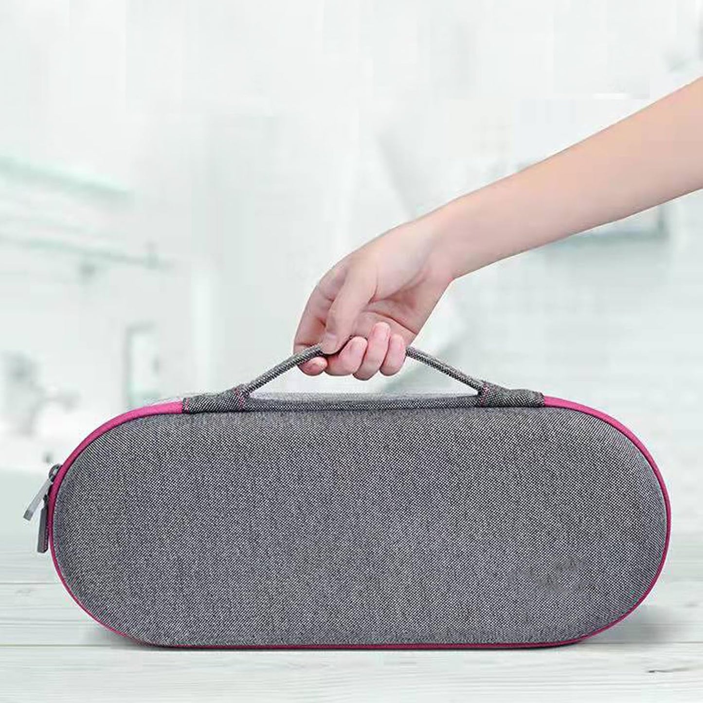 Dyson Hair Dryer Travel Carrying Case - Compatible with HD15, HD08, HD07, HD03, HD01 | Grey