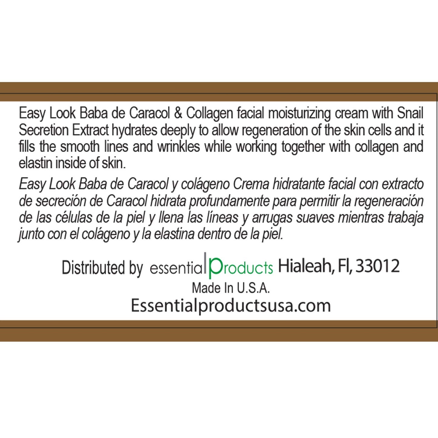 Snail Cream with Collagen - Regenerating & Firming Moisturizer | Anti-Aging Skincare