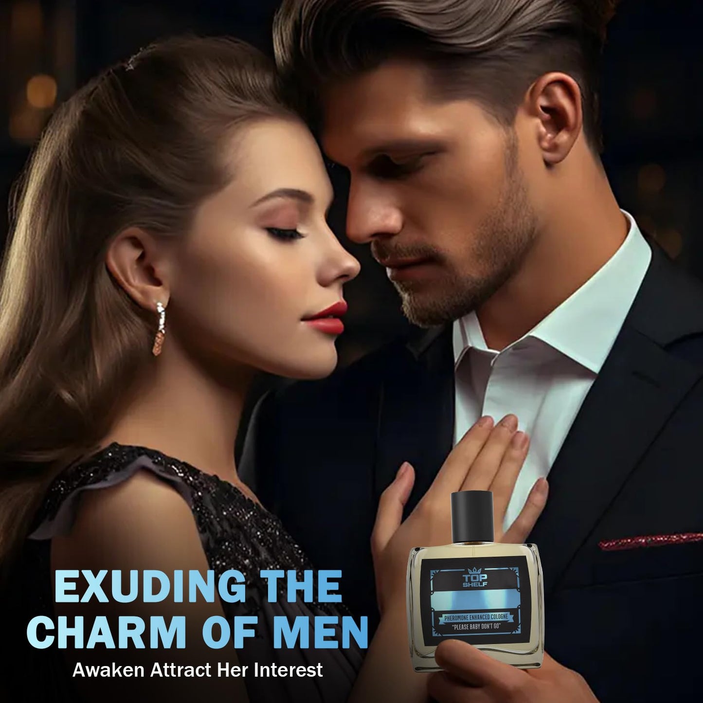 ptoso Her Loss Cologne for Men - 50ml EDP Spray | Long Lasting | Natural Herbal Scent - Herloss Perfume Para Hombre Awaken Raw Instinct, Her Loss Cologne for Men Attract Her