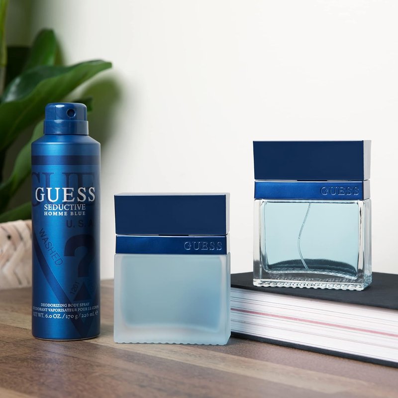 Guess Seductive Blue After Shave for Men - 100ml | Refreshing Fragrance & Soothing Formula