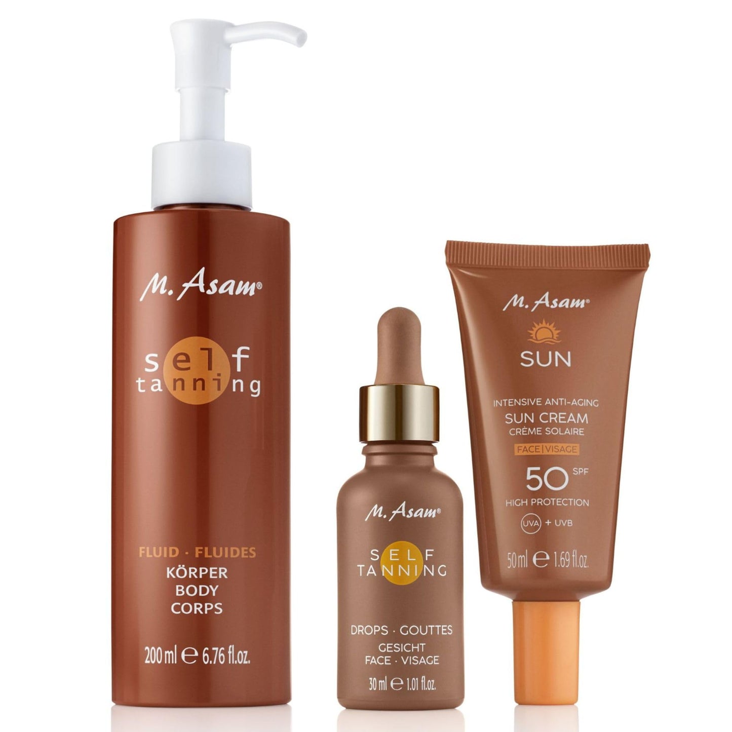 M. Asam Sun Self Tanning Fluid (6.76 Fl Oz)