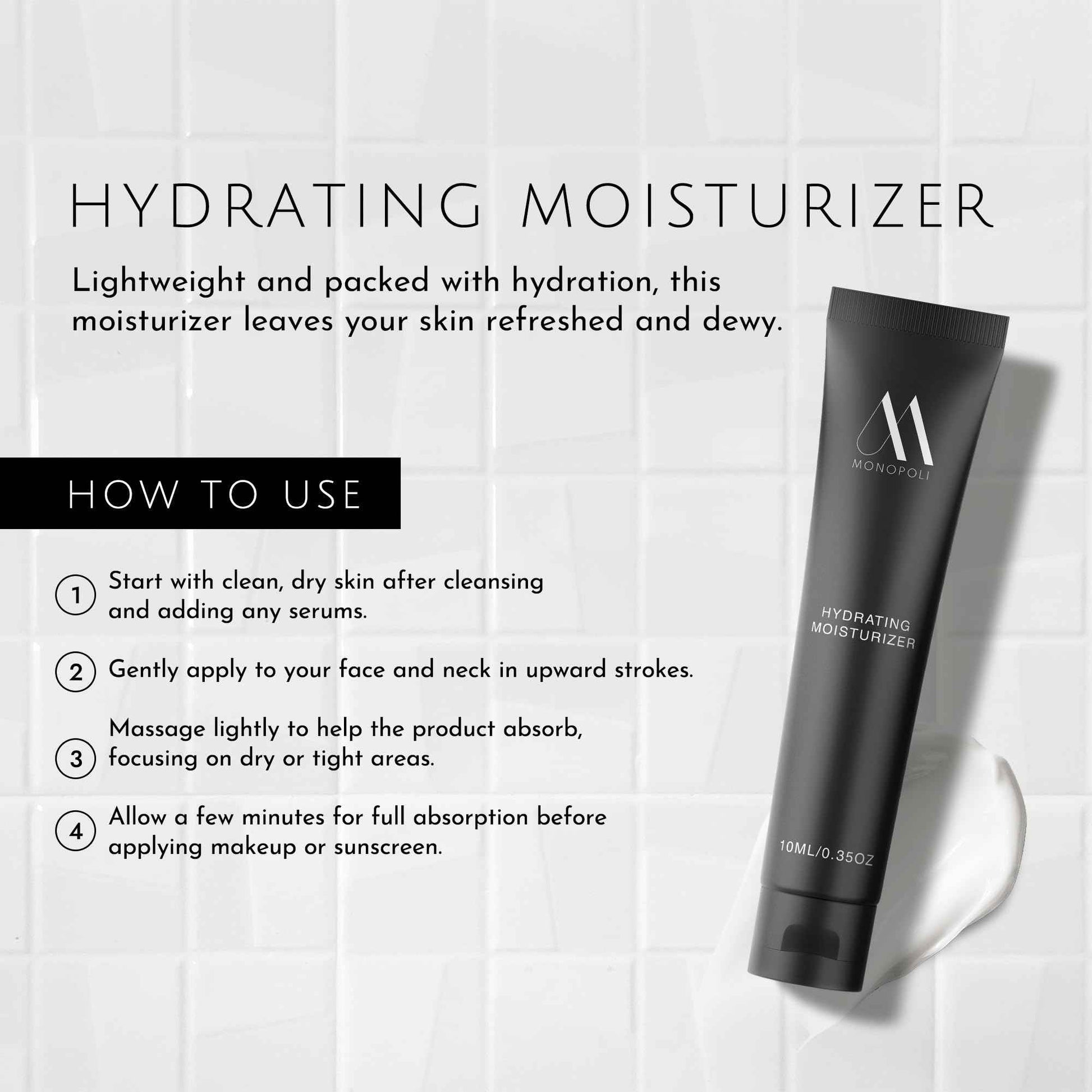 Monopoli Skin Travel Skincare Set | Airplane-Friendly Sizes | Complete Facial Skin Care Kit with BHA Serum, Vitamin C, Moisturizer & Cleanser | Perfect Travel Essentials & Gift Set for Women & Teens