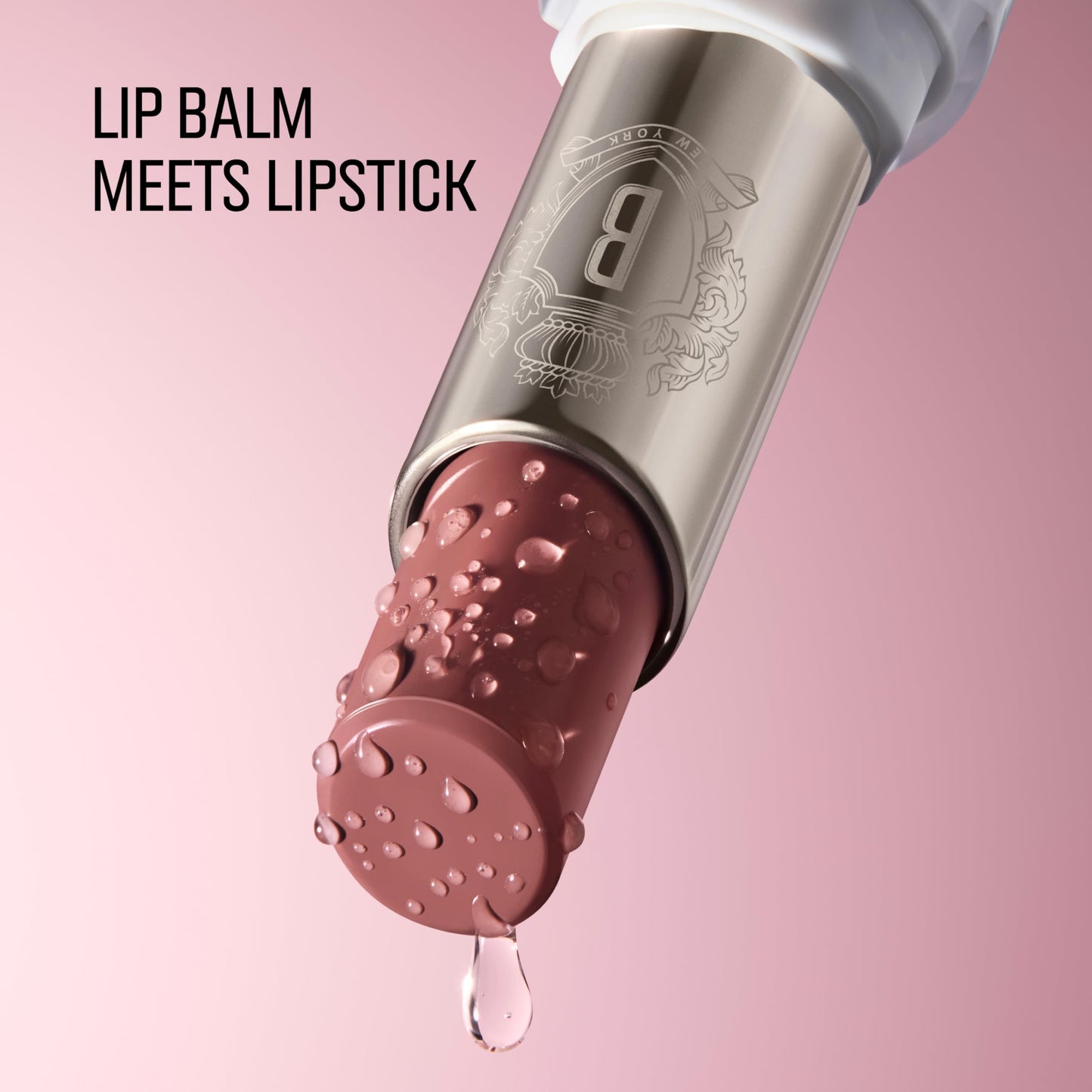 Bobbi Brown Extra Color Shine | Lipstick-Like Color with Balmy Hydration & Water-Glazed Shine | Jojoba & Safflower Botanical Blend, 0.1 Ounce, Nude Rose