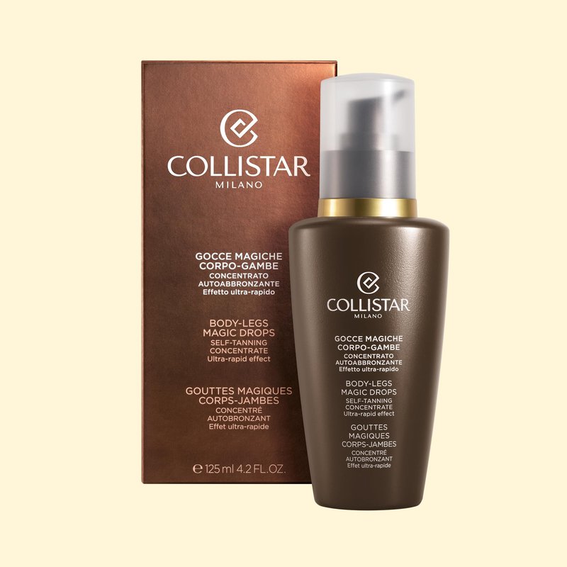 Collistar Magic Drops Self-Tanning Concentrate for Body-Legs, 4.2 Ounce