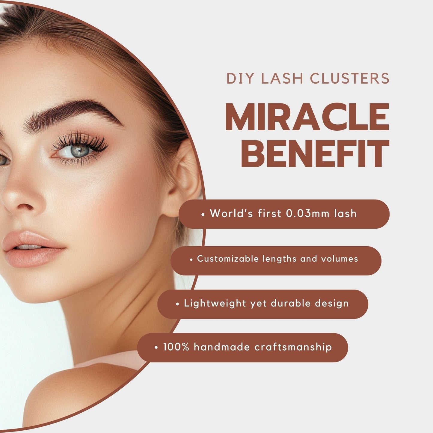 PARK SUNG HEE MIRACLE LASH DIY False Eyelashes, Lash Clusters, Lengthening Wisps 9mm-16mm Contact Lens Friendly, Easy to Apply, Reusable Strip Lashes (E1-220, 16mm), Black
