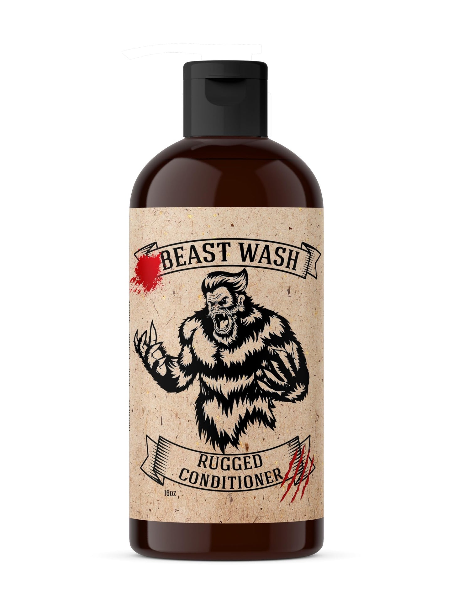 Johnny Slicks Conditioner - Supports Hydrated & Healthy Hair - Organic Oils & Shea Butter - Handmade Grooming - Rugged Scent - 16 oz