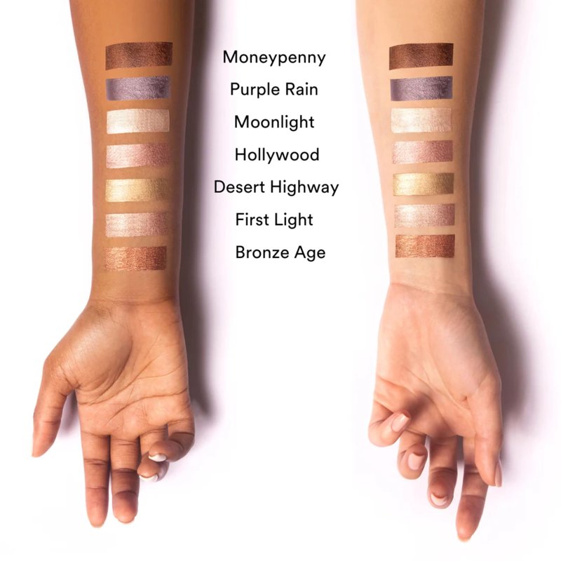 GEN SEE Mixed Media Metallic Liquid Eyeshadow, Bronze Age – High Shine Molten Metal Eye Color, Featherlight Full Coverage Shimmer, Multi-Use Highlight Makeup, Vegan Cruelty-Free, Made in Italy