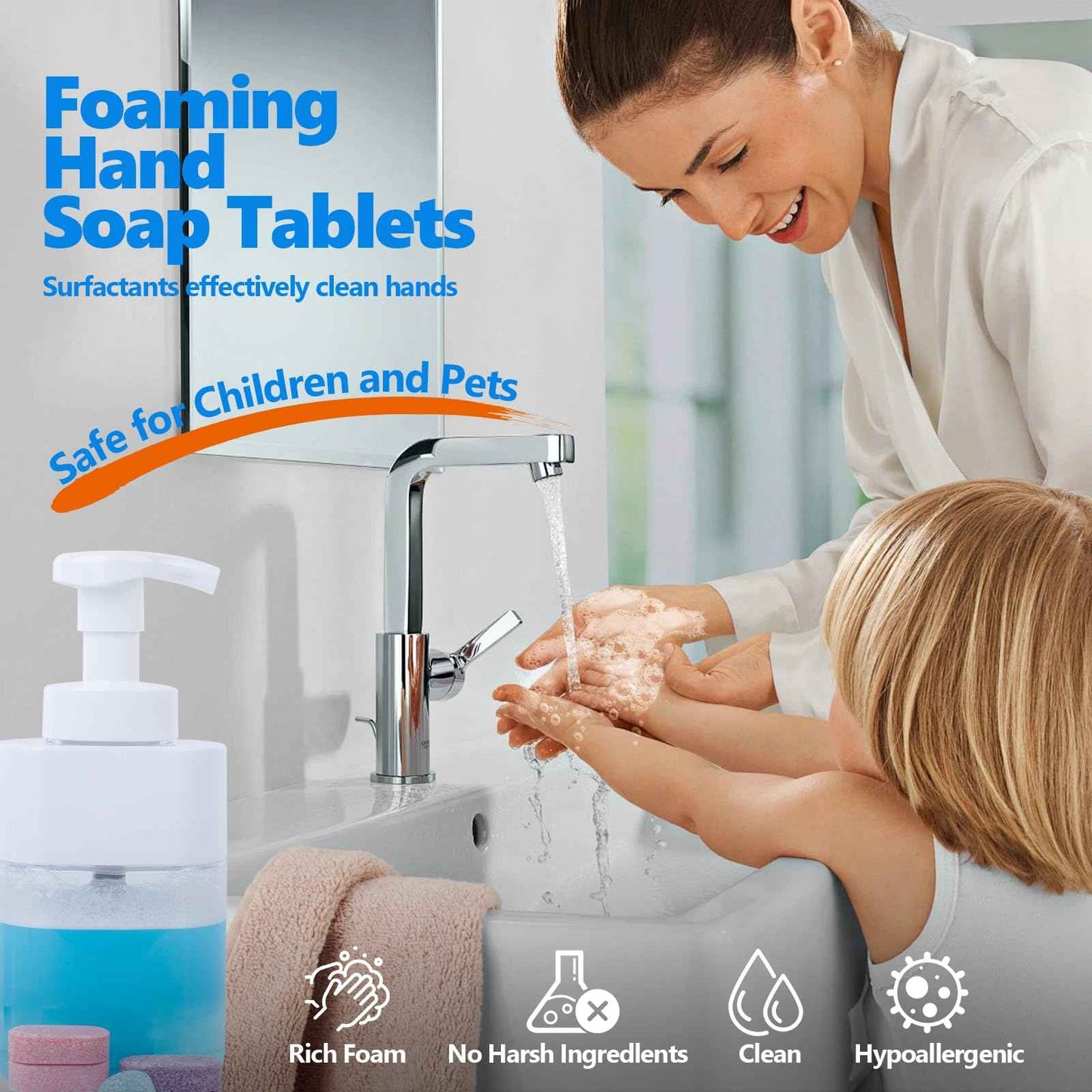 USKICH Clean Home Kit Natural All Purpose Cleaner for Kitchen and Counters