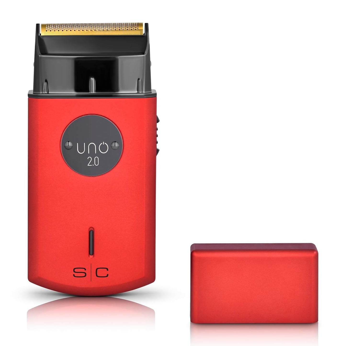 StyleCraft Uno Cordless Foil Shaver - Portable Mini Size with Gold Titanium Head & Turbocharged Motor