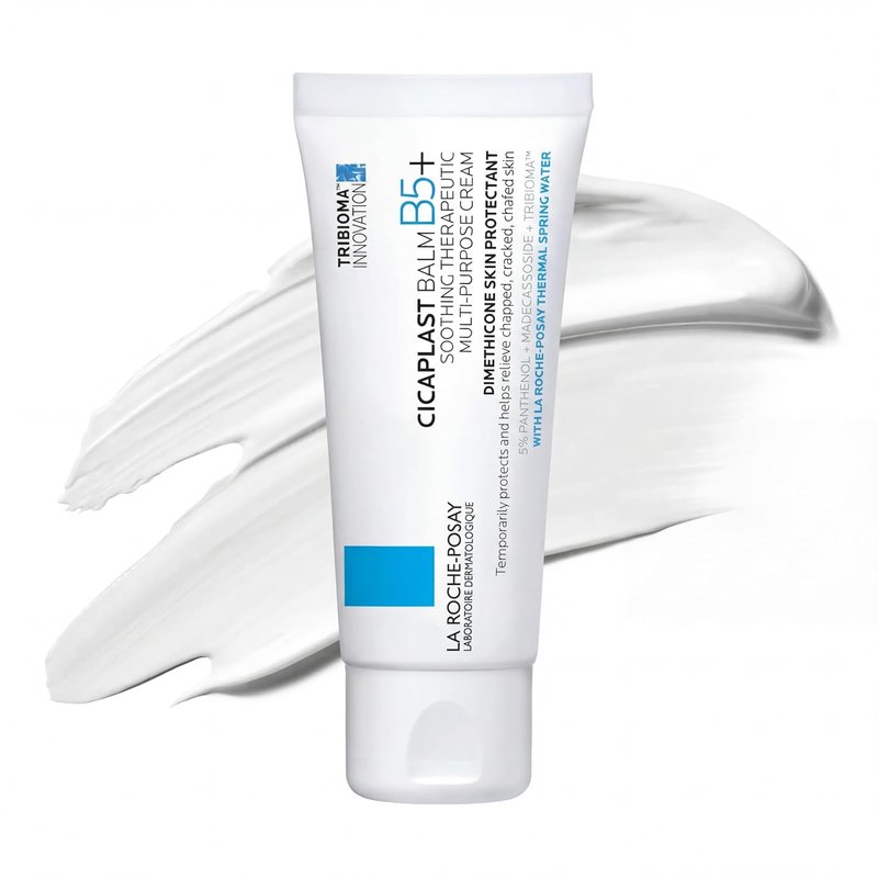 La Roche-Posay Cicaplast Balm B5 - Skin Barrier Repair Cream with Centella Asiatica & Shea Butter | Multi-Purpose Healing Ointment for Dry Skin