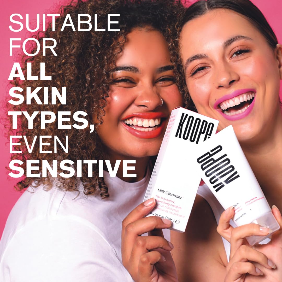 Koope Middleweight Moisturizer Face Cream, For All Skin Types, Balanced Hydration with Hyaluronic Acid, Baobab Oil, Anti-Pollution Shield, Free of Parabens, Sulphates & Fragrances, Vegan, 1.69 FL OZ