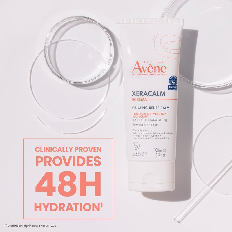 Avène XeraCalm Eczema Calming Relief Balm, 3.3 Fl Oz
