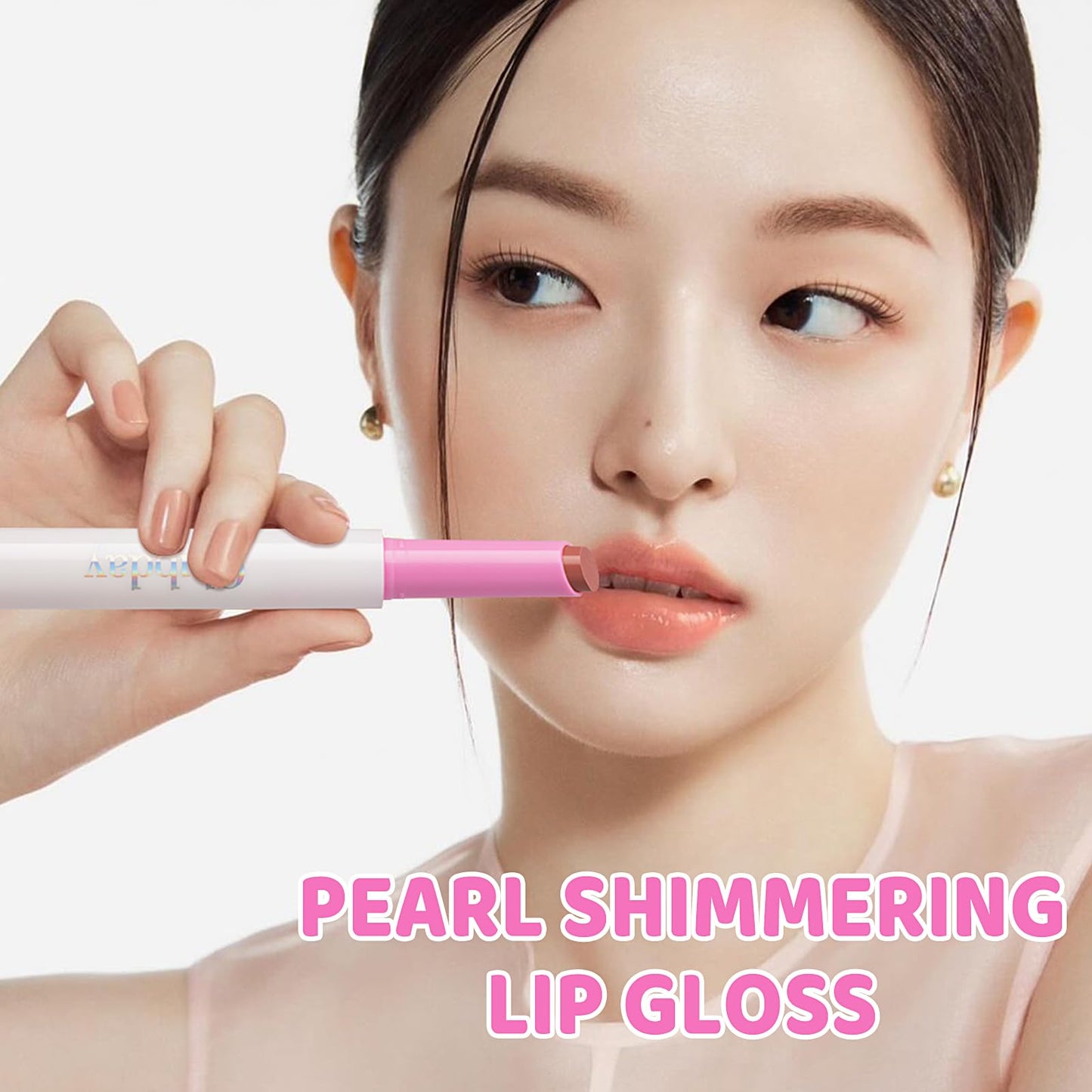 Clubday Hydrating Tinted Lip Balm Natural Lip Plumper Gloss, Lightweight Moisturizing Lip Care-01