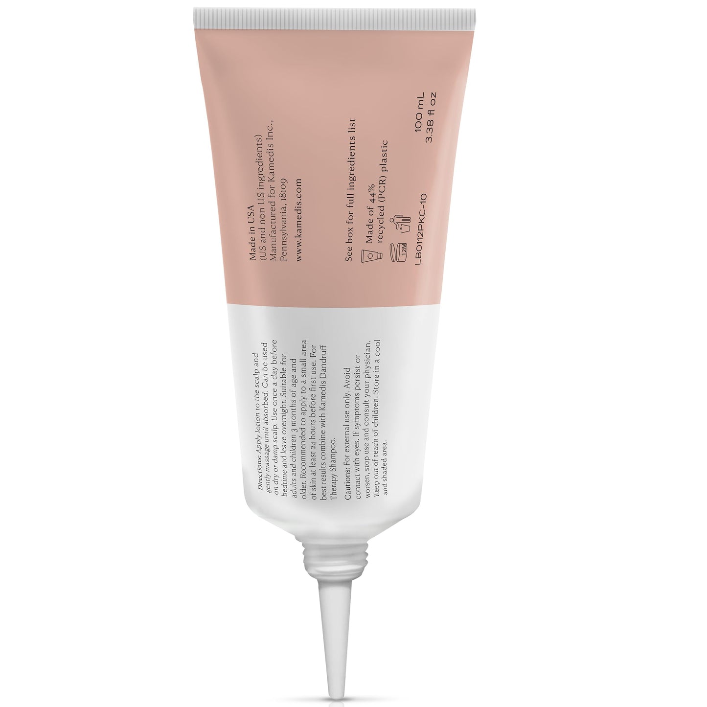 KAMEDIS Scalp Moisturizer Lotion For Dry, Itchy, Dandruff, Flaky & Sensitive Scalp. Over-Night Mask Treatment Botanicals-Based. Parabens Free. 3.38 Fl Oz.