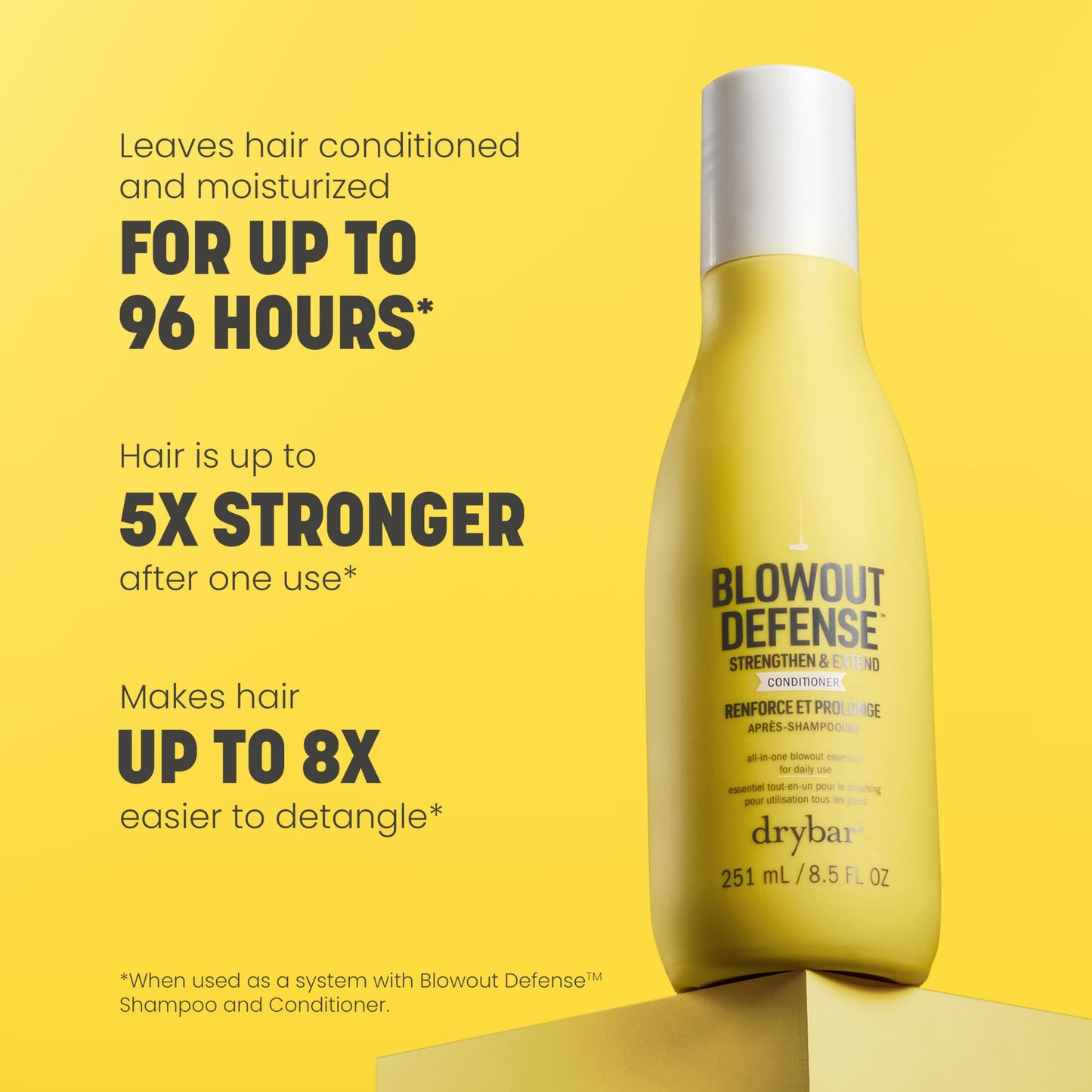 Drybar Blowout Defense Strengthen & Extend Conditioner, 8.5 oz