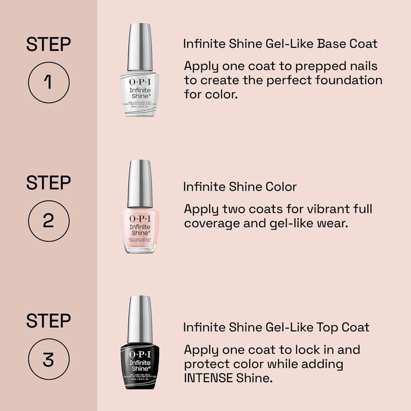 OPI Infinite Shine Nail Polish Colors - Long-Lasting Semi-Sheer & Opaque Winter Shades | Good Enough to Treat Collection