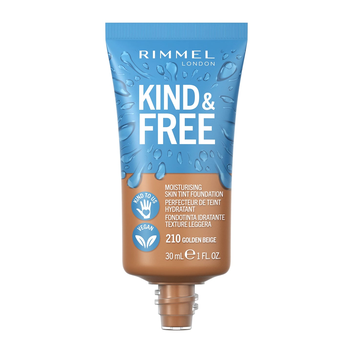 Rimmel Kind & Free Foundation - 210 Golden Beige